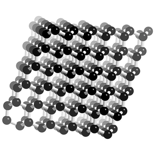 Estructura atomica del diamante